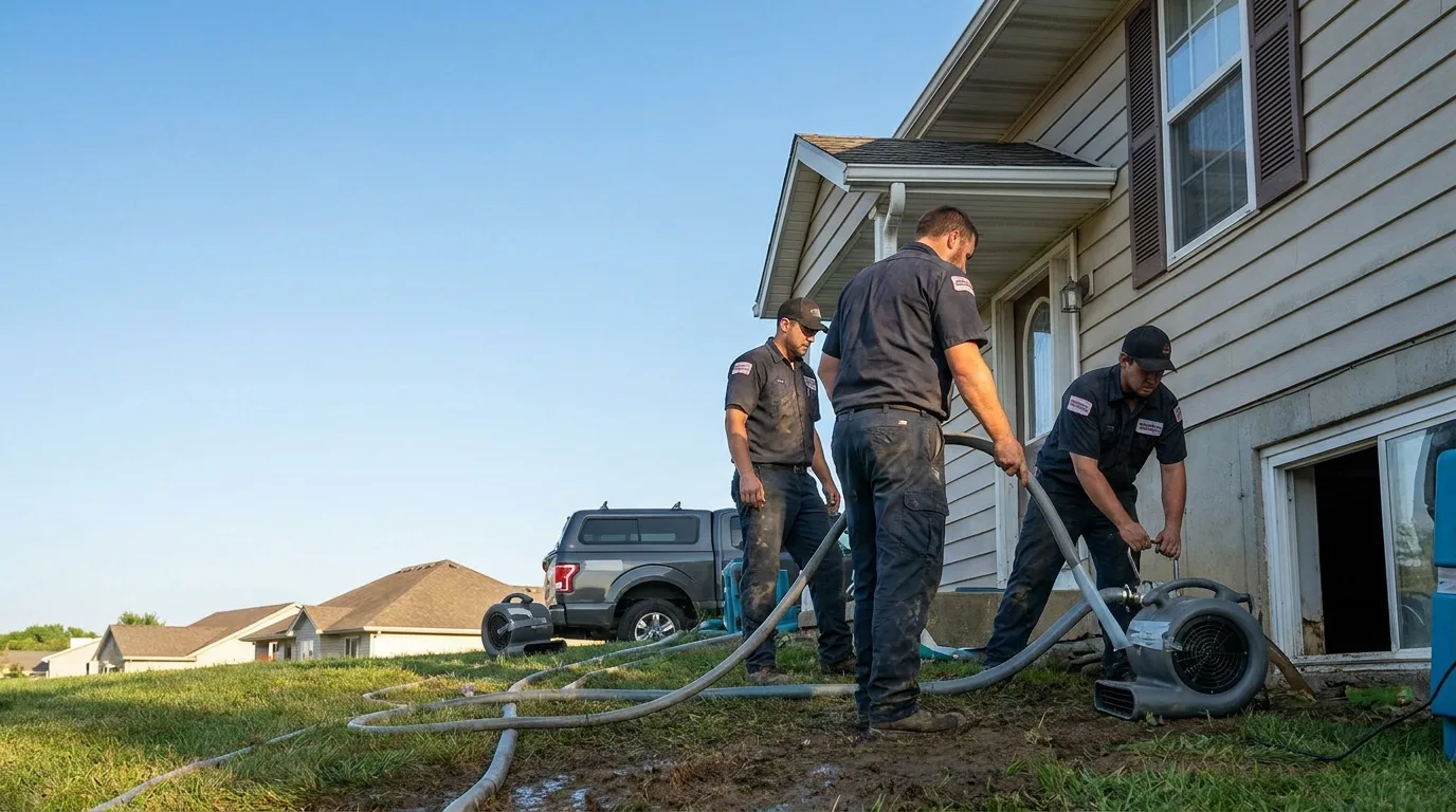 Water Removal in Mcqueeney, TX near me